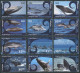 Aitutaki 581-592, 593 Sheet/12, MNH. Cetaceans, 2012. Whales & Dolphins. - Aitutaki