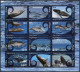 Aitutaki 581-592, 593 Sheet/12, MNH. Cetaceans, 2012. Whales & Dolphins. - Aitutaki