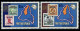 Aitutaki 102-103, 103a Sheet, MNH. Mi 118-119,Bl.2. UPU-100,1974. Map,Bird,Palm. - Aitutaki
