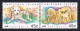 Christmas Isl 358-359a,359b, MNH. Mi 392-393, Bl.8. Lunar Year Of The Dog, 1994. - Christmaseiland