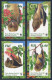 Fiji 797-800,800a Sheet, MNH. Mi 812-815, Klb. WWF 1997. Fijian Monkey-faced Bat - Fiji (1970-...)