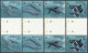 Kiribati 623-630 Gutter,MNH.Michel 728-731. Whales 1994.Bryde's,Blue,Humpback, - Kiribati (1979-...)