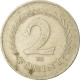 Monnaie, Hongrie, 2 Forint, 1965, TTB, Copper-Nickel-Zinc, KM:556a - Hongrie