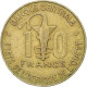 Communauté économique Des États De L'Afrique De L'Ouest, 10 Francs, 1981 - Andere - Afrika