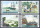Norfolk 452-456, MNH. Mi 455-458,Bl.12. The Mutiny On The Bounty. Map, Ship.1989 - Ile Norfolk