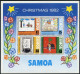 Samoa 583-586, 586a, MNH. Mi 490-493, Bl.29. Christmas 1982. Child Drawings. - Samoa (Staat)