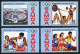 Samoa 629-632,632a Sheet,MNH.Mi 545-548,Bl.32. Olympics Los Angeles-1984.Boxing, - Samoa (Staat)