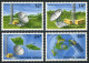 Samoa 534-538, MNH. Mi 437-440, Bl.23. SYDPEX-1980. Aflamalu Satellite Station. - Samoa