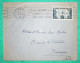 N°741 OBLITERATION MECANIQUE FLIER NANCY JOURNEE DU TIMBRE DANS TOUT L'EMPIRE POUR BESANCON DOUBS 1945 COVER FRANCE - Mechanical Postmarks (Advertisement)