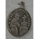 Médaillette Argent ST Antoine De Padoue Et ST François D'Assise - Professionnels / De Société