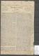 France - Ballon Monté Pour CERISAIE  DEUX SEVRES - 29/10/1870 - Le FULTON + Gazette - Krieg 1870