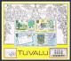 Tuvalu 133-136, 136a, MNH. Michel 120-124, Bl.4. LONDON-1980. Map, Banana Tree. - Tuvalu