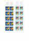 Delcampe - Lot De Timbres Neuf** En Carnet, Blocs Feuillet En Francs/euros Idéal Pour Courrier - Unused Stamps