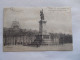 SEDAN ( 08 Ardennes ) LA PLACE ALSACE LORRAINE LE MONUMENT ET LE COLLEGE TURENNE PLACE ANIMEES ATTELAGE 1927 - Sedan