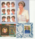 FOGLIETTI NUOVI LADY DIANA - PRINCIPE CARLO (5 FOTO) (XT4073 - Familles Royales