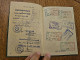 Delcampe - 1974 Germany Passport Reisepass Issued In Gerlingen - Full Of DDR Greece Bulgaria Yugoslavia Czechoslovakia Visas - Documents Historiques