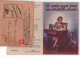 Delcampe - Vieux Papiers - Publicité   SINGER -1937 - ALGER - 1 Enveloppe Contenant 3 Publicités SINGER - Beaux Documents - Advertising