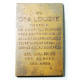 Médaille  Plaque Bronze  DR. Achille Louste 1876-1934 Par DE HERAIN - Firma's