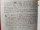 LETTRE DU MONETIER A L EVEQUE DE DIGNE GENEALOGIE JOSEPH GAILLARD ANNE MARIE GUIBERT SIGNE MERLE CURE A LIRE - Documents Historiques