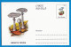 Entier Postal Neuf Roumain édition Luxe Glacé Brillant N° 079 Série 891/1000 Champignon  Mushroom Champignons Pilze - Paddestoelen