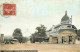 92 - Saint Cloud - La Grille Du Parc Et Le Pavillon Bleu - Animée - Colorisée - CPA - Oblitération Ronde De 1907 - Voir  - Saint Cloud