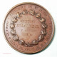 Medaille Concours De Violon Attribuée En 1876, CHERUBINS En Concert Par J. LAGRANGE - Professionali/Di Società