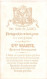 GAND - Photo CDV D'une  Religieuse, Sœur Par Le Photographe C.WANTE Artiste Peintre Photographe, Gand - Anciennes (Av. 1900)