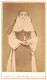GAND - Photo CDV D'une  Religieuse, Sœur Par Le Photographe C.WANTE Artiste Peintre Photographe, Gand - Antiche (ante 1900)