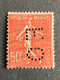 FRANCE F N° 199 Semeuse F.O 77 Indice 6 Perforé Perforés Perfins Perfin Superbe - Sonstige & Ohne Zuordnung