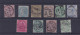 LOT DE TIMBRES OBLITERES  DE 1877/88 .TRES INTERESSANTS. A VOIR DE PRES .BELLE COTE - 1858-79 Crown Colony