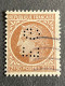 FRANCE E N° 681 Ceres EG 70 Indice 2 Perforé Perforés Perfins Perfin Superbe - Sonstige & Ohne Zuordnung