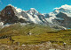 13951947 Kleine_Scheidegg_Interlaken_BE Fliegeraufnahme Mit Eiger Moench Und Jun - Otros & Sin Clasificación