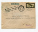 !!! INDOCHINE, LETTRE PAR AVION DE SAIGON POUR ORLY DE 1935 CACHET DIRECTION DES CN (CONSTRUCTIONS NAVALES) - Storia Postale