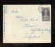 "USA" 1926, Mi. 304 EF Auf Brief In Die Schweiz, Rueckseits Weihnachts-Vignette (B2030) - Briefe U. Dokumente