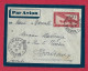 !!! INDOCHINE, ENTIER POSTAL PAR AVION DE THAI-BINH, TONKIN POUR BORDEAUX DE JUIN 1935 - Poste Aérienne