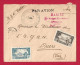 !!! LETTRE EN FRANCHISE PAR AVION DE LA BASE AÉRONAVALE DE DAKAR POUR LA FRANCE DE 1942, CACHET MARINE NATIONALE EN AOF - Covers & Documents