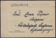 Feldpost 1. Weltkrieg Aus  1917   (20299 - Feldpost (postage Free)