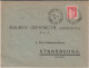 1935 - ALSACE - CACHET AMBULANT LEMBACH A  WALBOURG 2° (IND 7) SUP ! Sur ENVELOPPE => STRASBOURG - Bahnpost