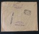 ESPAGNE - Enveloppe En Recommandé De Salamanca Pour Paris En 1938 Avec Cachet De Censure Militaire - Covers & Documents