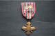 Médaille Croix De Guerre Tchécoslovaque 1939 Avec Palme WWII - Andere & Zonder Classificatie