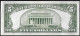 USA 5 Dollar Banknote Series Of 1934 D Silver Certificate. Abraham Lincoln. Very Good - Silver Certificates – Títulos Plata (1928-1957)