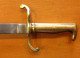 Delcampe - Épée De Cadet D'Allemagne Avec Poignée Et Anneau En Laiton M1871 (T72) - Knives/Swords
