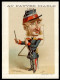 CHROMO Litho. F. APPEL "AU PAUVRE DIABLE" 59 LILLE Nord - Caricature - Musique Militaire - Militaria - Andere & Zonder Classificatie