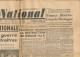 FRONT NATIONAL Samedi 30 Septembre 1944, N° 37, Unanimité Nationale, Mutualité, Siegfried, Vélodrome D'Hiver, Eisenhower - Allgemeine Literatur