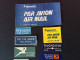 Vignettes Par Avion - Airmail  - Per Lugpos- Via Aerea - Vignetten (Erinnophilie)