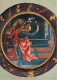 Art - Peinture Religieuse - Gimignano - Filippino Lippi - L'Ange Gabriel - CPM - Voir Scans Recto-Verso - Tableaux, Vitraux Et Statues