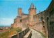 11 - Carcassonne - La Cité Médiévale - Côté Porte D'Aude - Travers Du Sénéchal - Carte Neuve - CPM - Voir Scans Recto-Ve - Carcassonne