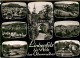 72831695 Lindenfels Odenwald Stadttor Kirche Panoramen Lindenfels - Sonstige & Ohne Zuordnung