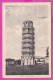 294073 / Italy - PISA - Il Campanile PC 1926 USED - 15+60 L Victor Emmanuel III , Flamme " PREGATE I VOSTRI CORRISPONDEN - Poststempel