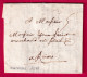 LETTRE DE MONT ROYAL MOSELLE ALLEMAGNE 1694 POUR REIMS MARNE LETTRE - ....-1700: Vorläufer